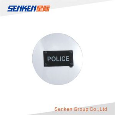 Okrągły pierścień poliwęglanu Riot Control Riot Tarcza przeciwpancerna FBP-TS-SK-07